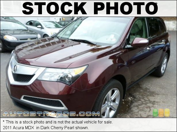 Stock photo for this 2011 Acura MDX  3.7 Liter SOHC 24-Valve VTEC V6 6 Speed Sequential SportShift Automatic