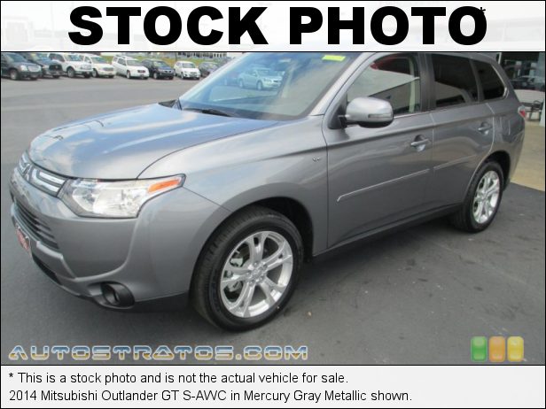 Stock photo for this 2015 Mitsubishi Outlander GT S-AWC 3.0 Liter SOHC 24-Valve MIVEC V6 6 Speed SPORTRONIC Automatic