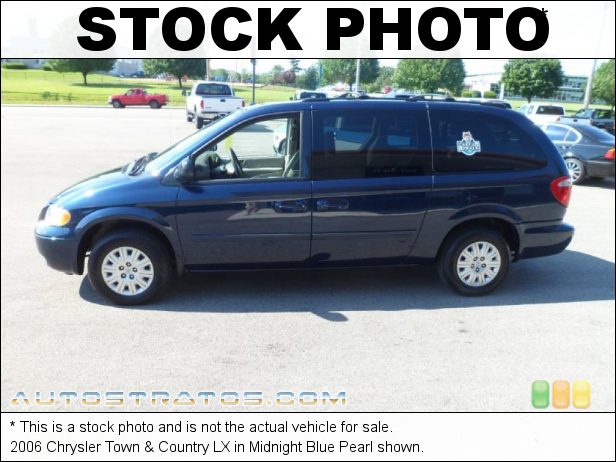 Stock photo for this 2006 Chrysler Town & Country LX 3.3L OHV 12V V6 4 Speed Automatic
