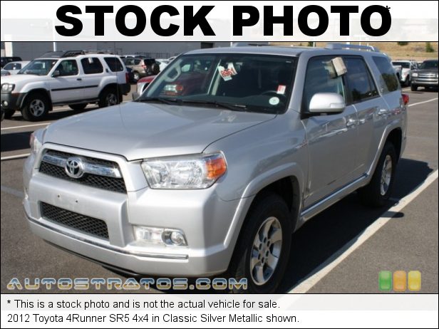 Stock photo for this 2012 Toyota 4Runner 4x4 4.0 Liter DOHC 24-Valve Dual VVT-i V6 5 Speed ECT-i Automatic
