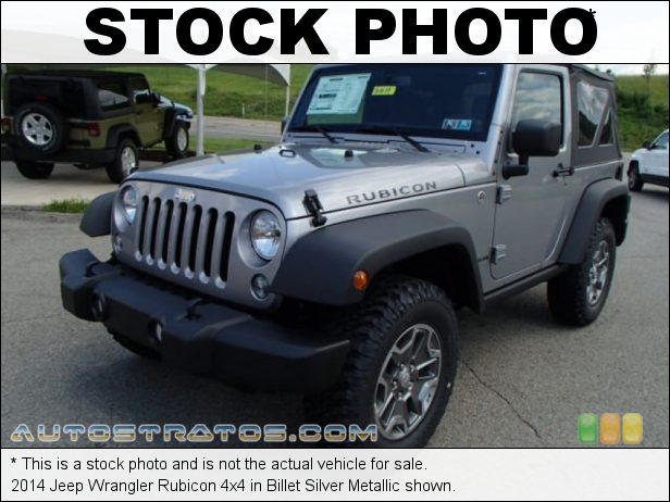 Stock photo for this 2014 Jeep Wrangler Rubicon 4x4 3.6 Liter DOHC 24-Valve VVT V6 5 Speed Automatic