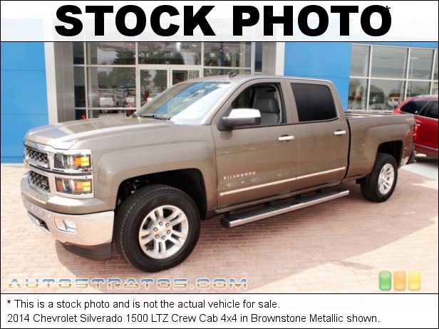 Stock photo for this 2014 Chevrolet Silverado 1500 LTZ Crew Cab 4x4 5.3 Liter DI OHV 16-Valve VVT EcoTec3 V8 6 Speed Automatic