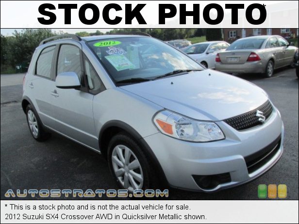 Stock photo for this 2012 Suzuki SX4 Crossover AWD 2.0 Liter DOHC 16-Valve 4 Cylinder CVT Automatic