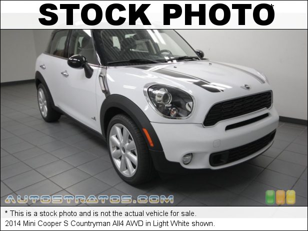 Stock photo for this 2014 Mini Cooper S Countryman All4 AWD 1.6 Liter Twin Scroll Turbocharged DI DOHC 16-Valve VVT 4 Cylind 6 Speed Manual