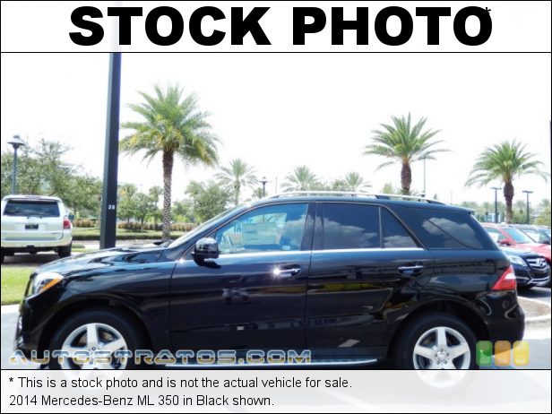 Stock photo for this 2014 Mercedes-Benz ML 350 3.5 Liter DI DOHC 24-Valve VVT V6 7 Speed Automatic