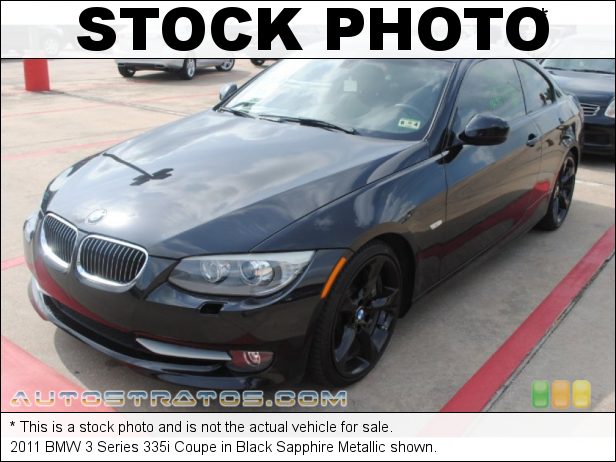 Stock photo for this 2011 BMW 3 Series 335i Coupe 3.0 Liter DI TwinPower Turbocharged DOHC 24-Valve VVT Inline 6 C 6 Speed Steptronic Automatic