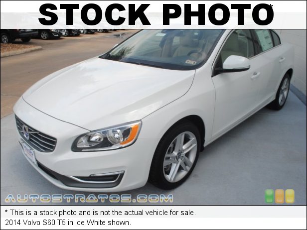 Stock photo for this 2014 Volvo S60 T5 2.5 Liter Turbocharged DOHC 20-Valve VVT Inline 5 Cylinder 6 Speed Geartronic Automatic