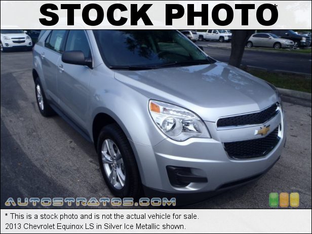 Stock photo for this 2013 Chevrolet Equinox LS 2.4 Liter SIDI DOHC 16-Valve VVT ECOTEC 4 Cylinder 6 Speed Automatic