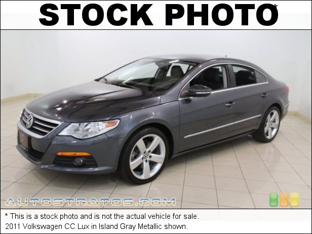 Stock photo for this 2011 Volkswagen CC Lux 2.0 Liter FSI Turbocharged DOHC 16-Valve VVT 4 Cylinder 6 Speed DSG Dual-Clutch Automatic