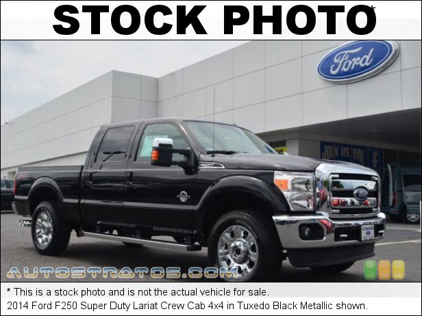 Stock photo for this 2014 Ford F250 Super Duty Lariat Crew Cab 4x4 6.7 Liter OHV 32-Valve B20 Power Stroke Turbo-Diesel V8 TorqShift 6 Speed SelectShift Automatic