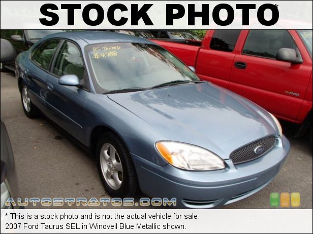 Stock photo for this 2007 Ford Taurus SEL 3.0 Liter OHV 12-Valve V6 4 Speed Automatic