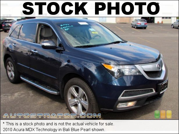 Stock photo for this 2010 Acura MDX Technology 3.7 Liter SOHC 24-Valve VTEC V6 6 Speed Sequential SportShift Automatic