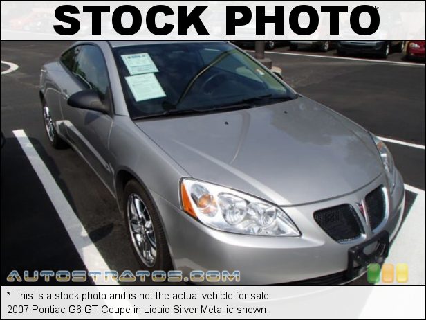 Stock photo for this 2007 Pontiac G6 GT Coupe 3.5 Liter OHV 12-Valve V6 4 Speed Automatic