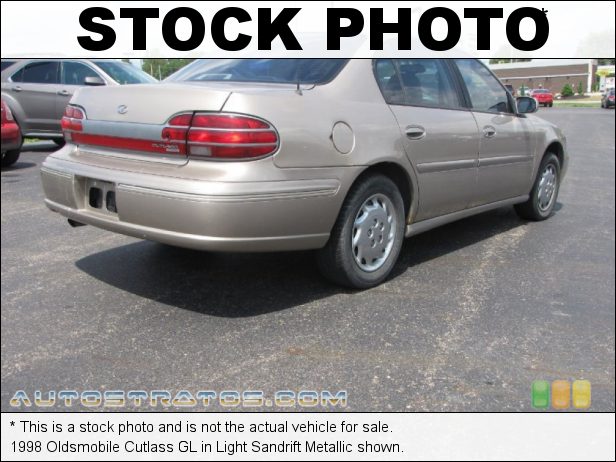 Stock photo for this 1998 Oldsmobile Cutlass GL 3.1 Liter OHV 12-Valve V6 4 Speed Automatic