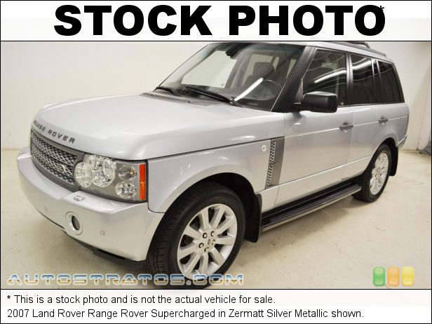 Stock photo for this 2007 Land Rover Range Rover Supercharged 4.2 Liter Supercharged DOHC 32V VVT V8 6 Speed CommandShift Automatic