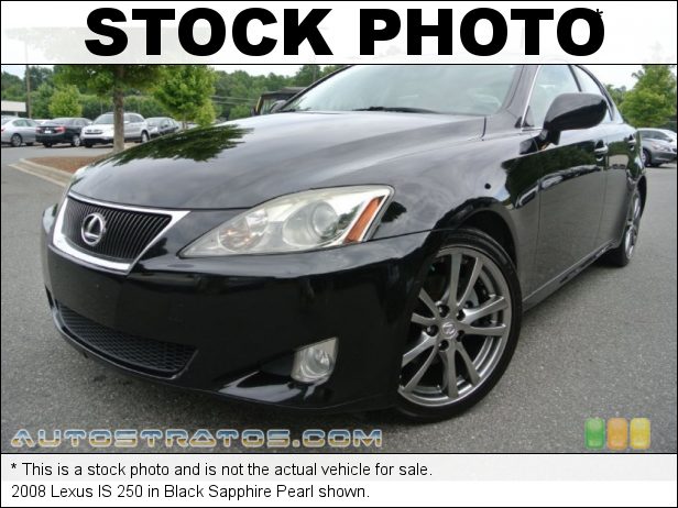 Stock photo for this 2008 Lexus IS 250 2.5 Liter DOHC 24-Valve VVT-i V6 6 Speed Automatic