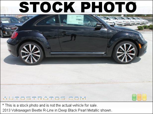 Stock photo for this 2014 Volkswagen Beetle R-Line 2.0 Liter FSI Turbocharged DOHC 16-Valve VVT 4 Cylinder 6 Speed DSG Dual-Clutch Automatic