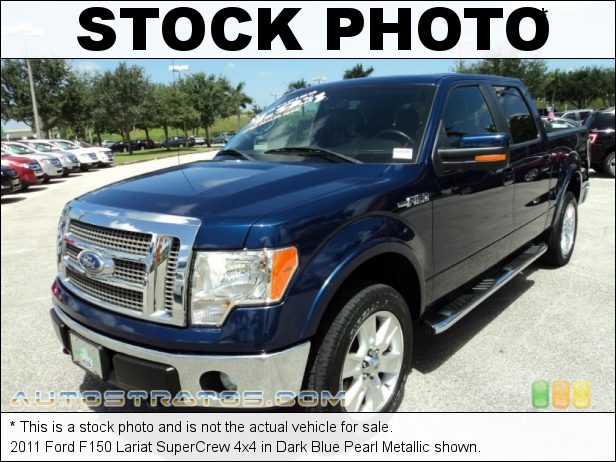 Stock photo for this 2011 Ford F150 SuperCrew 4x4 5.0 Liter Flex-Fuel DOHC 32-Valve Ti-VCT V8 6 Speed Automatic