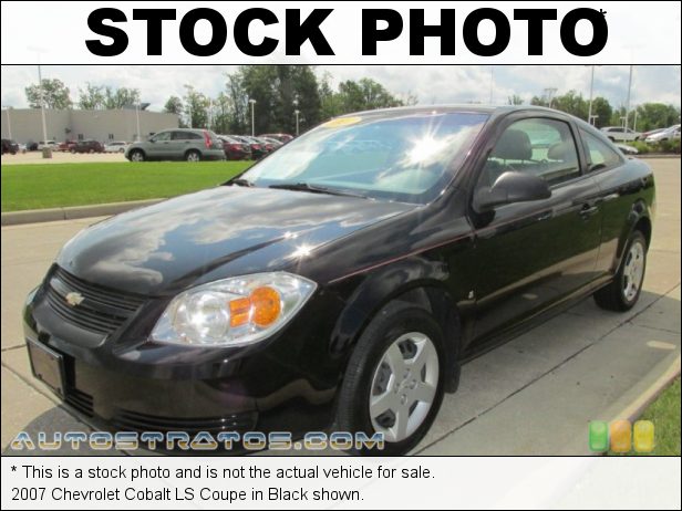 Stock photo for this 2007 Chevrolet Cobalt LS Coupe 2.2L DOHC 16V Ecotec 4 Cylinder 4 Speed Automatic