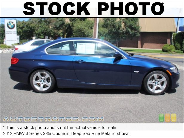 Stock photo for this 2013 BMW 3 Series 335i Coupe 3.0 Liter DI TwinPower Turbocharged DOHC 24-Valve VVT Inline 6 C 6 Speed Automatic