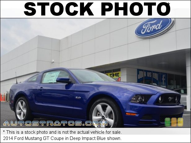 Stock photo for this 2014 Ford Mustang GT Coupe 5.0 Liter DOHC 32-Valve Ti-VCT V8 6 Speed Manual