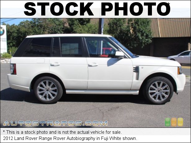 Stock photo for this 2012 Land Rover Range Rover Supercharged 5.0 Liter Supercharged GDI DOHC 32-Valve DIVCT V8 6 Speed Commandshift Automatic