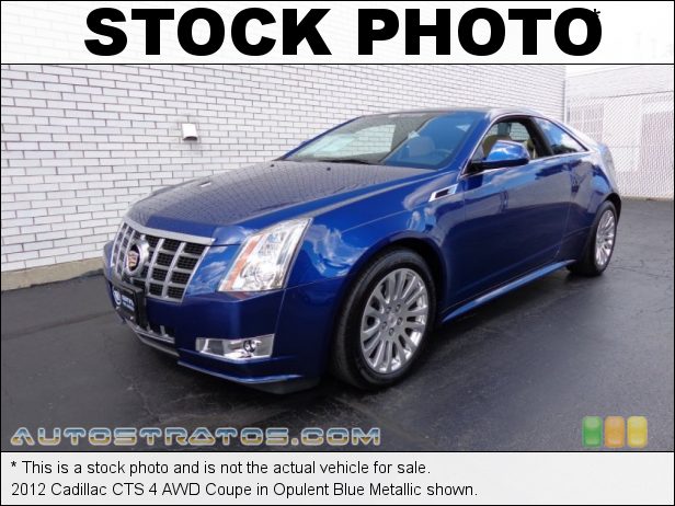 Stock photo for this 2012 Cadillac CTS 4 AWD Coupe 3.6 Liter DI DOHC 24-Valve VVT V6 6 Speed Automatic