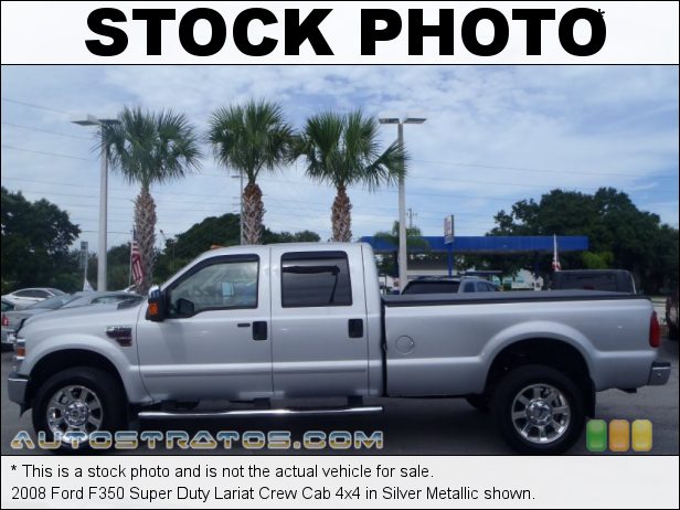 Stock photo for this 2008 Ford F350 Super Duty Lariat Crew Cab 4x4 6.4L 32V Power Stroke Turbo Diesel V8 5 Speed Torqshift Automatic