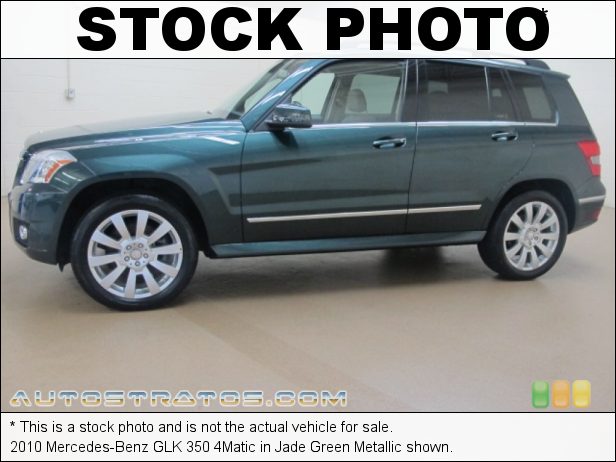 Stock photo for this 2010 Mercedes-Benz GLK 350 4Matic 3.5 Liter DOHC 24-Valve VVT V6 7 Speed Automatic