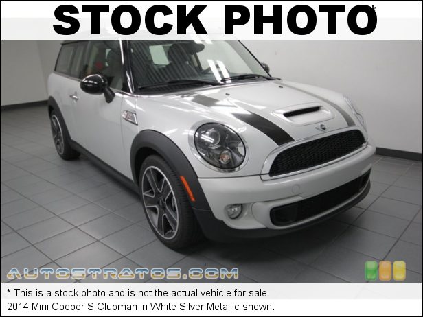 Stock photo for this 2014 Mini Cooper S Clubman 1.6 Liter Twin Scroll Turbocharged DI DOHC 16-Valve VVT 4 Cylind 6 Speed Manual