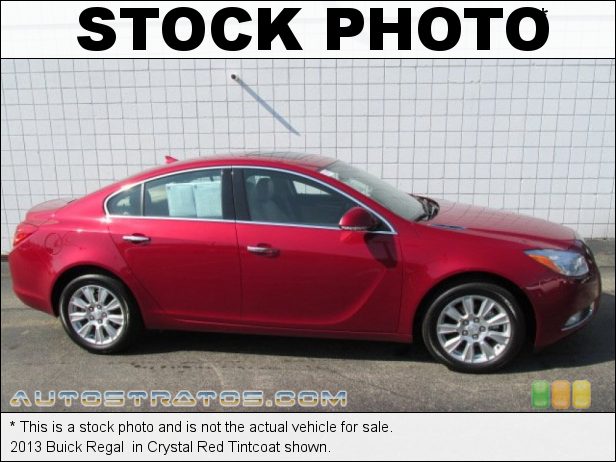 Stock photo for this 2013 Buick Regal  2.4 Liter SIDI DOHC 16-Valve VVT 4 Cylinder Gasoline/eAssist Ele 6 Speed Automatic