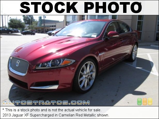 Stock photo for this 2013 Jaguar XF Supercharged 5.0 Liter DI Supercharged DOHC 32-Valve VVT V8 8 Speed Sequential Shift Automatic