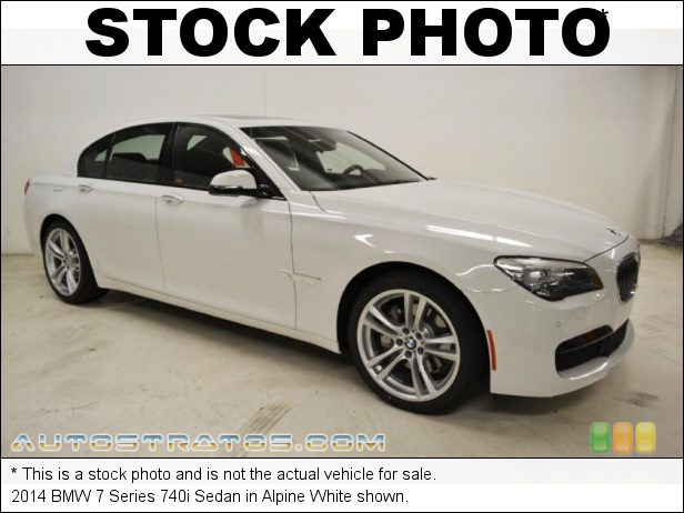 Stock photo for this 2014 BMW 7 Series 740i Sedan 3.0 Liter DI TwinPower Turbocharged DOHC 24-Valve VVT Inline 6 C 8 Speed Automatic