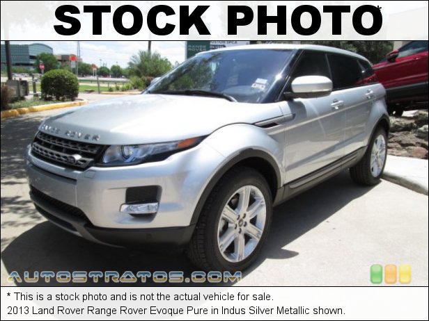 Stock photo for this 2013 Land Rover Range Rover Evoque Pure 2.0 Liter Turbocharged DOHC 16-Valve VVT Si4 4 Cylinder 6 Speed Drive Select Automatic