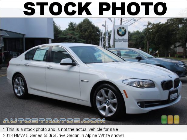 Stock photo for this 2013 BMW 5 Series 550i xDrive Sedan 4.4 Liter DI TwinPower Turbocharged DOHC 32-Valve VVT V8 8 Speed Automatic