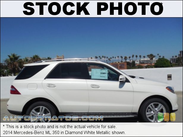 Stock photo for this 2014 Mercedes-Benz ML 350 3.5 Liter DI DOHC 24-Valve VVT V6 7 Speed Automatic