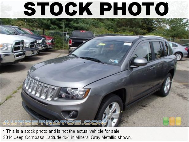 Stock photo for this 2014 Jeep Compass Latitude 4x4 2.4 Liter DOHC 16-Valve Dual VVT 4 Cylinder 6 Speed Automatic