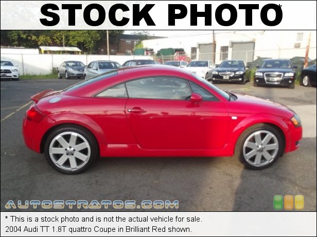 Stock photo for this 2004 Audi TT 1.8T quattro Coupe 1.8 Liter Turbocharged DOHC 20V 4 Cylinder 6 Speed Manual