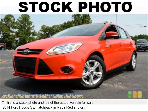 Stock photo for this 2014 Ford Focus SE Hatchback 2.0 Liter GDI DOHC 16-Valve Ti-VCT Flex-Fuel 4 Cylinder 5 Speed Manual