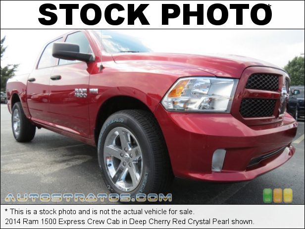 Stock photo for this 2014 Ram 1500 Express Crew Cab 5.7 Liter HEMI OHV 16-Valve VVT MDS V8 6 Speed Automatic