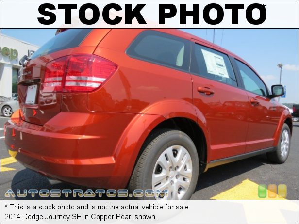 Stock photo for this 2014 Dodge Journey SE 2.4 Liter DOHC 16-Valve Dual VVT 4 Cylinder 4 Speed AutoStick Automatic