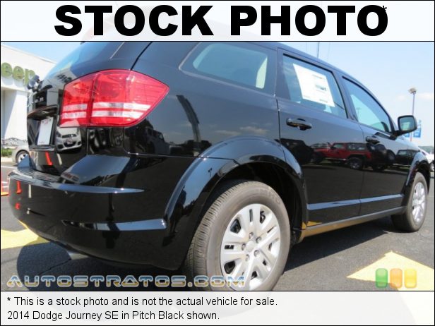 Stock photo for this 2014 Dodge Journey SE 2.4 Liter DOHC 16-Valve Dual VVT 4 Cylinder 4 Speed AutoStick Automatic
