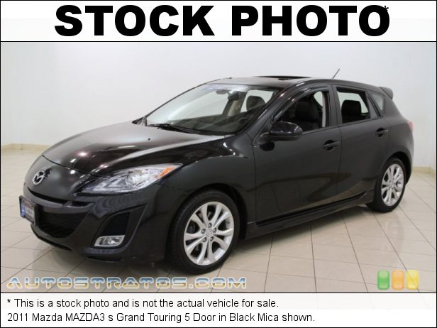 Stock photo for this 2011 Mazda MAZDA3 s Grand Touring 5 Door 2.5 Liter DOHC 16-Valve VVT 4 Cylinder 5 Speed Sport Automatic