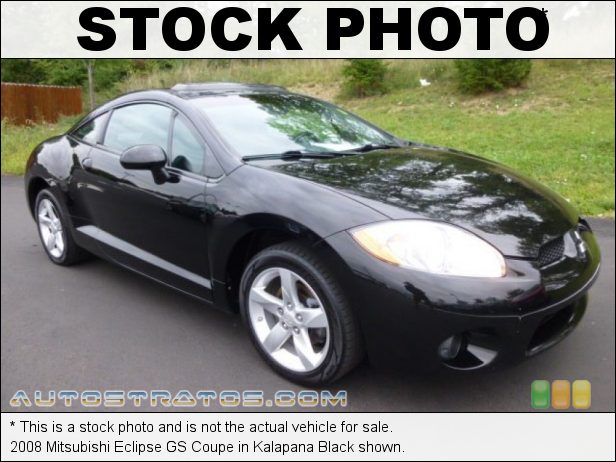 Stock photo for this 2008 Mitsubishi Eclipse GS Coupe 2.4L SOHC 16V MIVEC Inline 4 Cylinder 5 Speed Manual