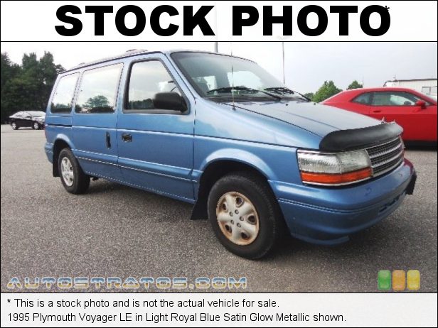 Stock photo for this 2000 Plymouth Voyager  2.4 Liter DOHC 16-Valve 4 Cylinder 3 Speed Automatic
