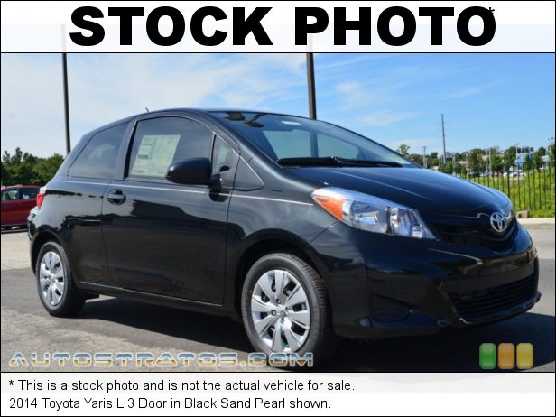 Stock photo for this 2014 Toyota Yaris L 3 Door 1.5 Liter DOHC 16-Valve VVT-i 4 Cylinder 5 Speed Manual