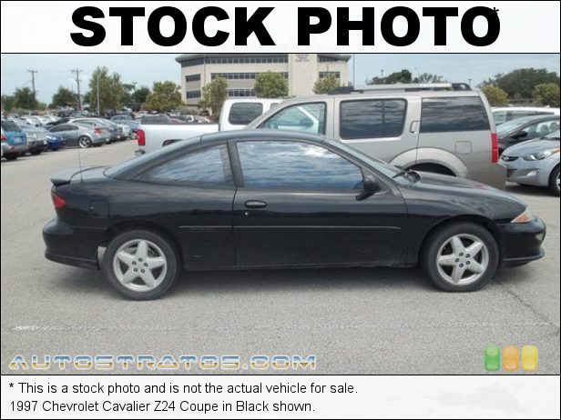 Stock photo for this 1998 Chevrolet Cavalier Z24 Coupe 2.4 Liter DOHC 16-Valve 4 Cylinder 4 Speed Automatic