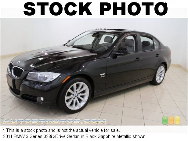 Stock photo for this 2011 BMW 3 Series 328i xDrive Sedan 3.0 Liter DOHC 24-Valve VVT Inline 6 Cylinder 6 Speed Steptronic Automatic