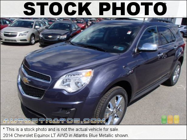 Stock photo for this 2014 Chevrolet Equinox LT AWD 2.4 Liter SIDI DOHC 16-Valve VVT 4 Cylinder 6 Speed Automatic