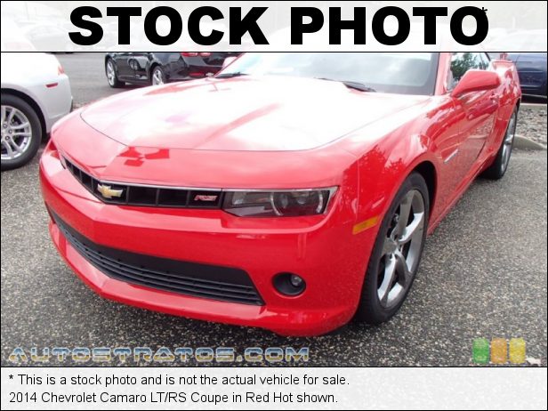 Stock photo for this 2014 Chevrolet Camaro Coupe 3.6 Liter DI DOHC 24-Valve VVT V6 6 Speed Automatic